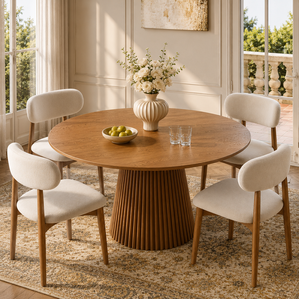 Meher Round Dining Table
