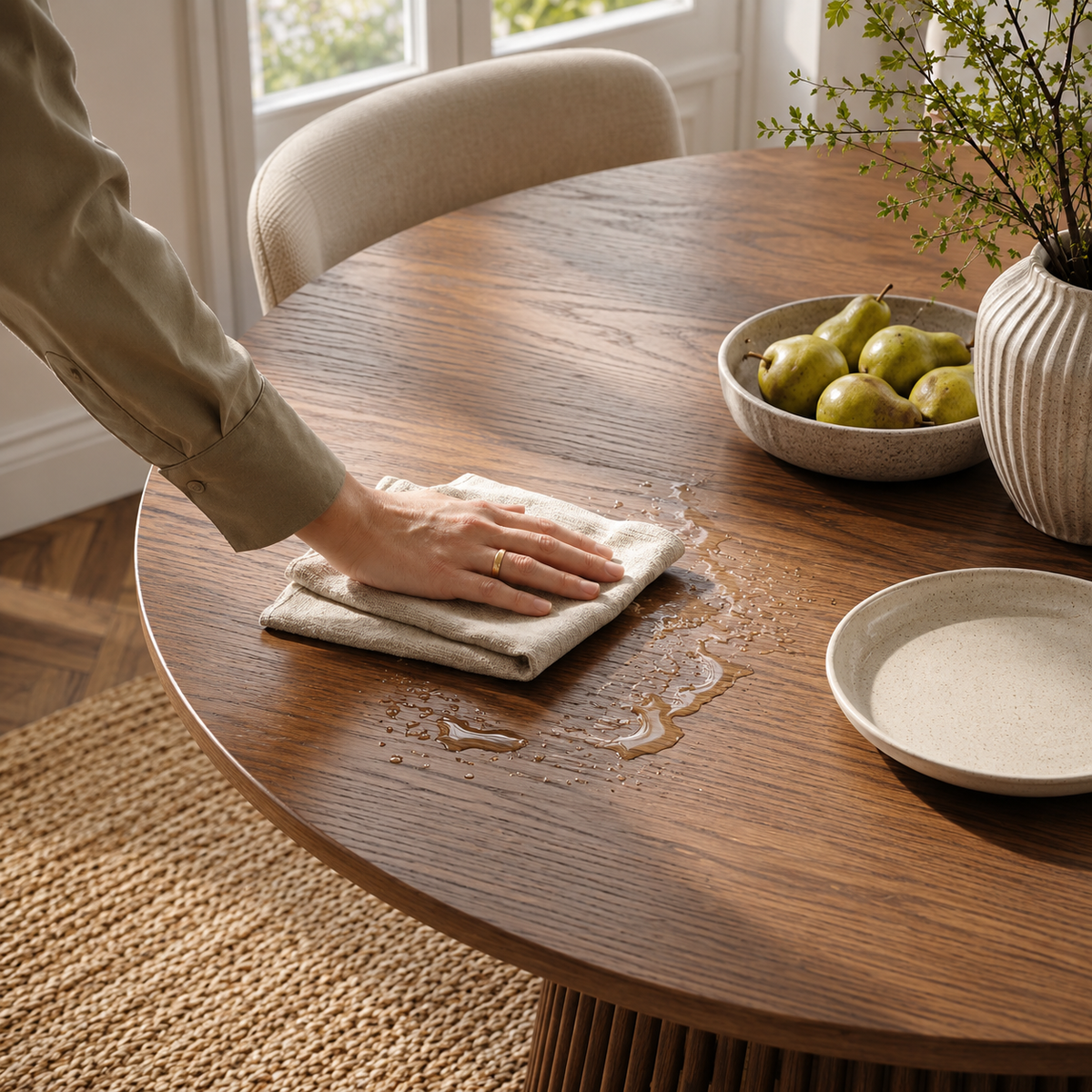 Meher Round Dining Table