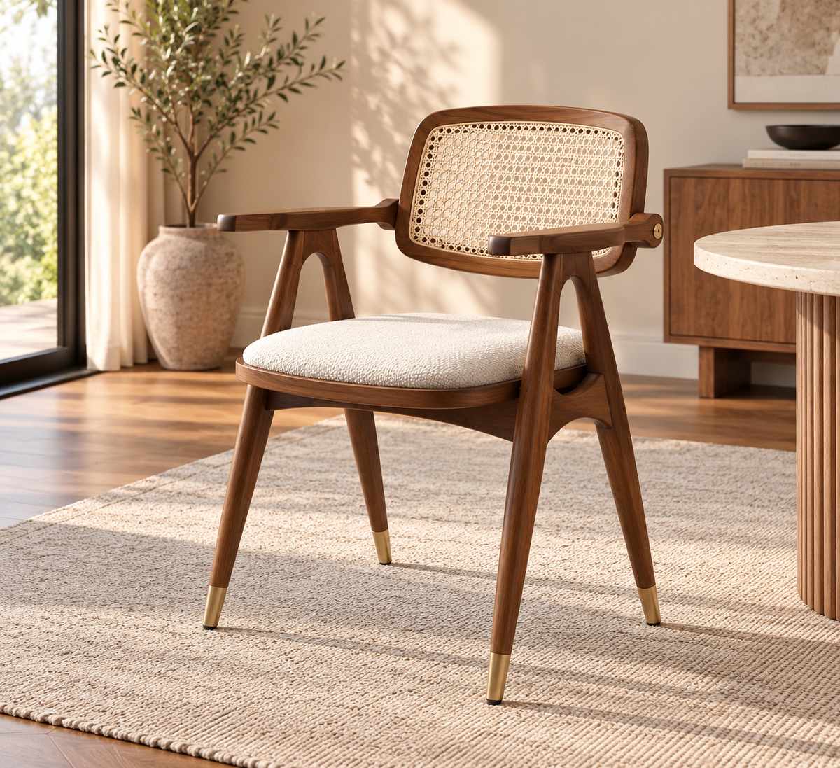 Rattan Chair Dining Set