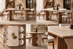 French rectangular dining table