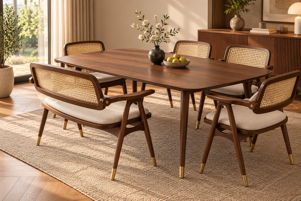 Rattan Chair Dining Set
