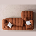Nira Rust Modular Sectional Sofa
