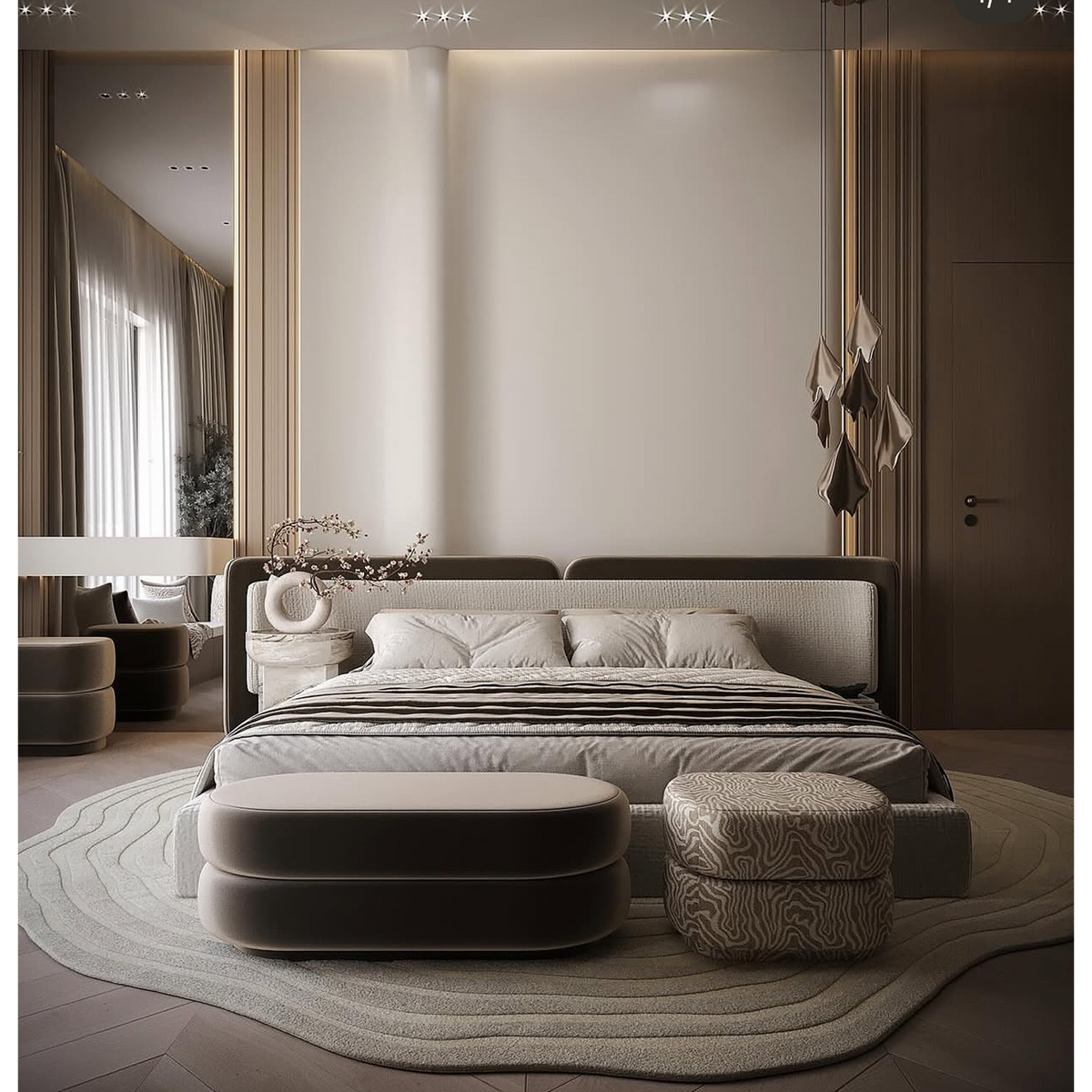 Ellipse Designer Bed Set