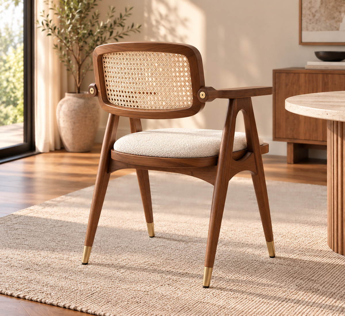 Rattan Chair Dining Set