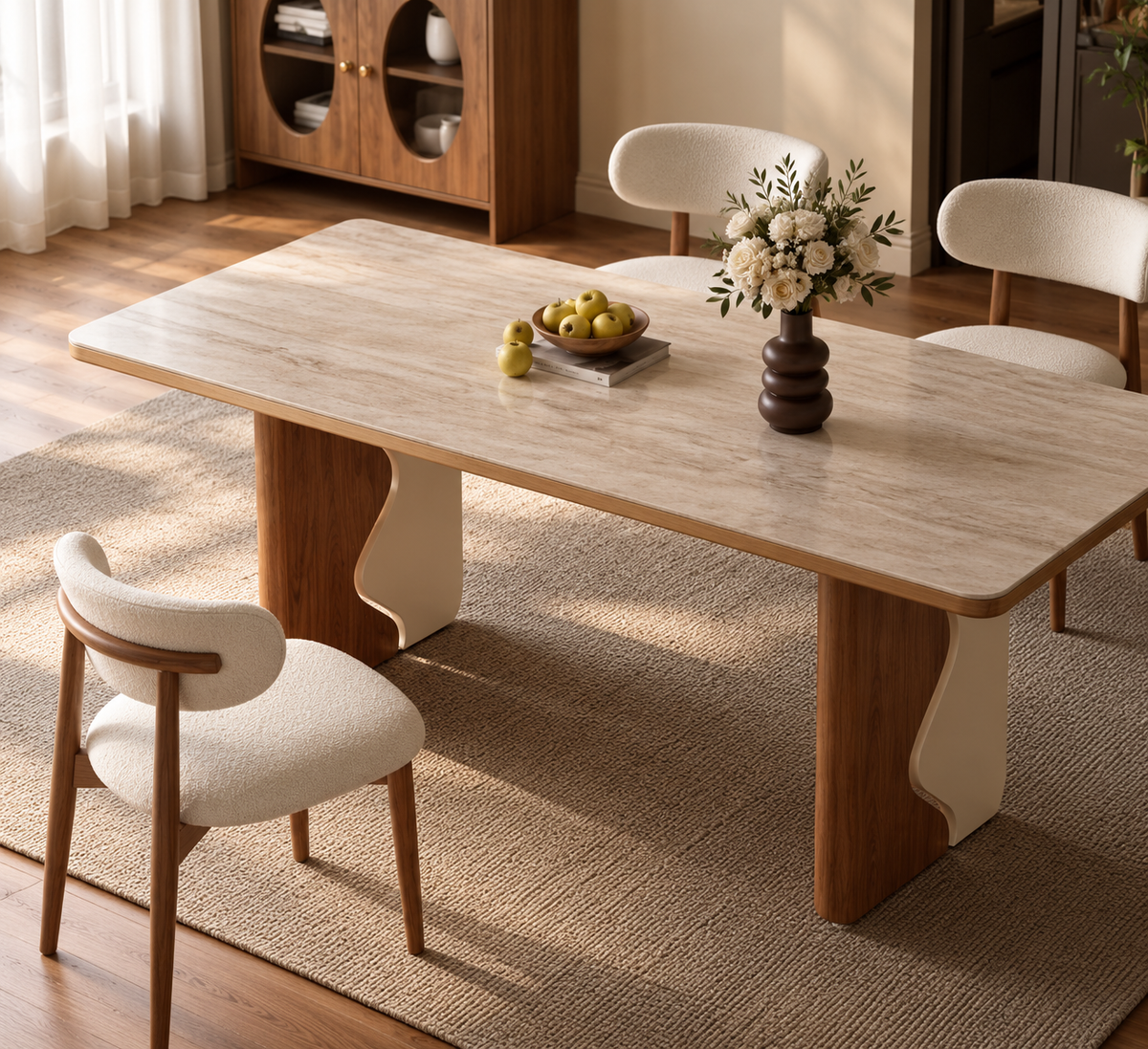 French rectangular dining table