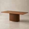Silva Rectangular Modern Wooden Dining Table