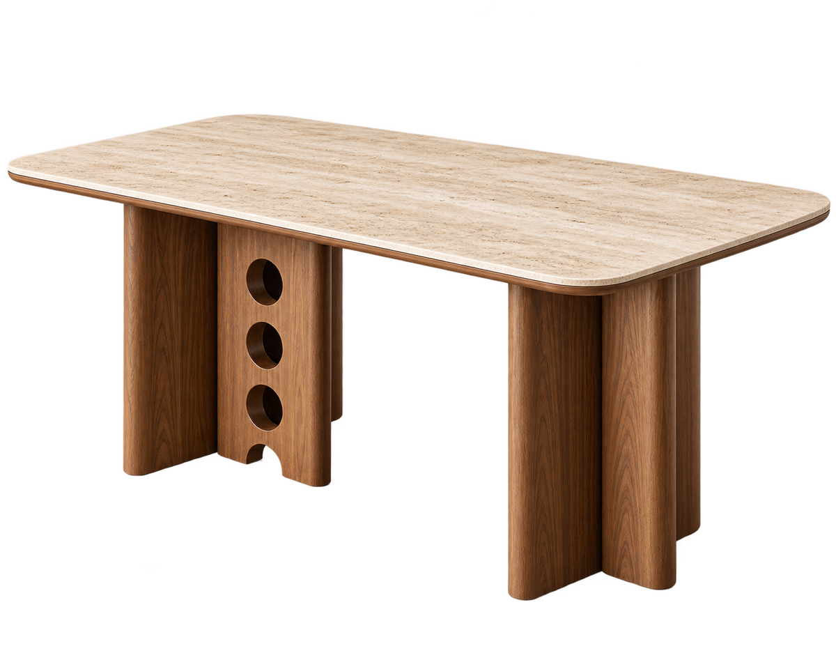 Solene Wood Dining Table