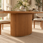 Silva Rectangular Modern Wooden Dining Table