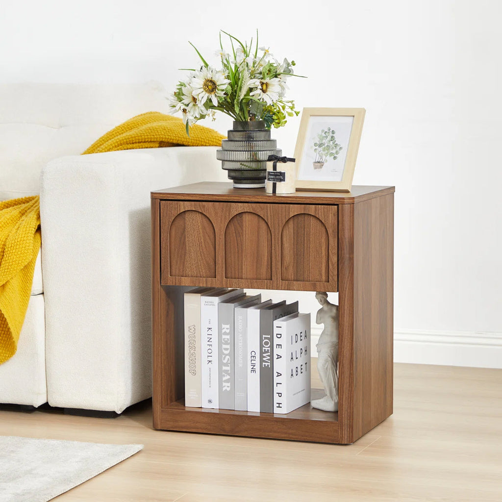 Arch Storage Bedside Cabinet