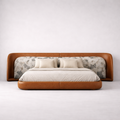 Terra Leather Bed set