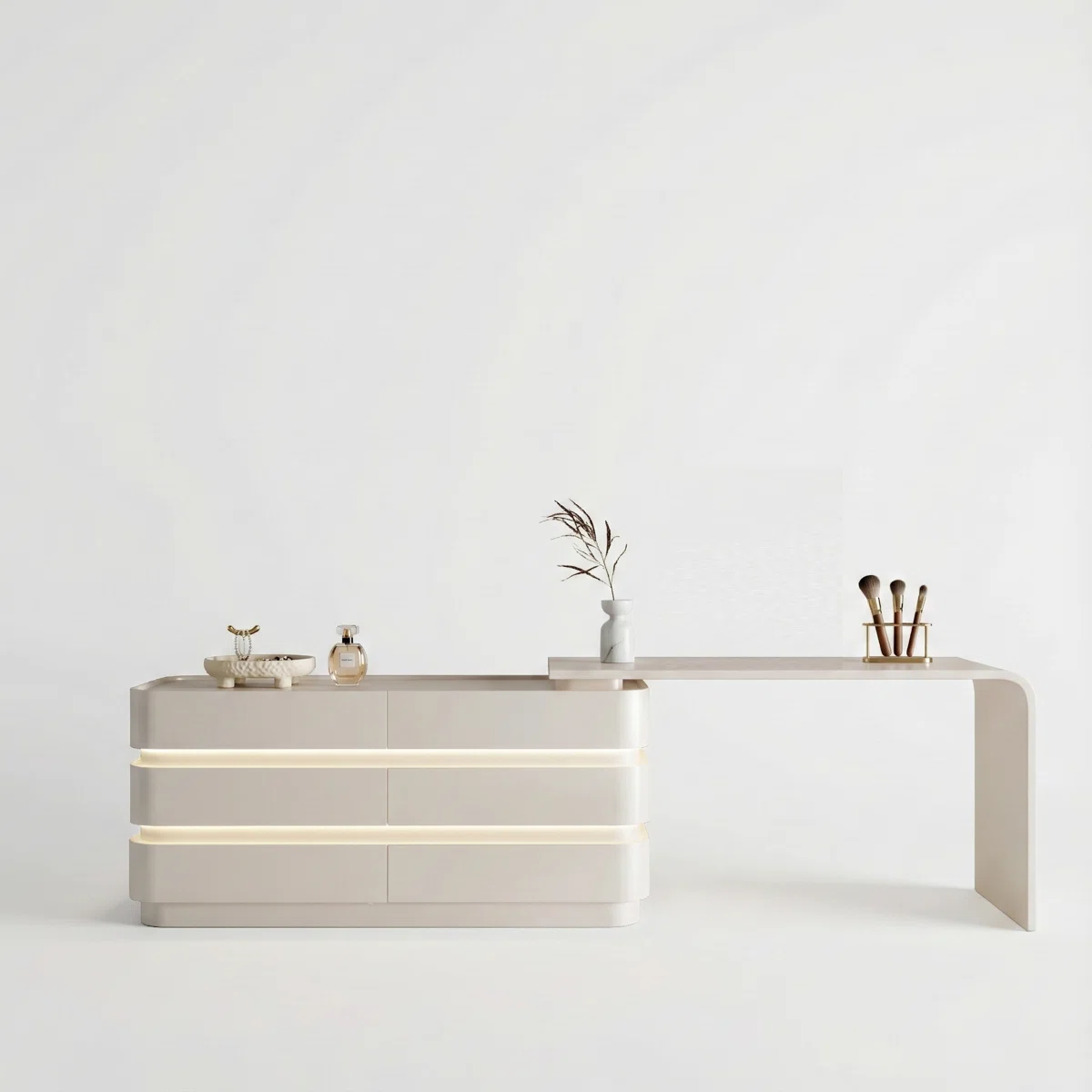 Nira Modern Luxe Dressing Table