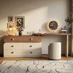 Nira Walnut Glow Dressing Table