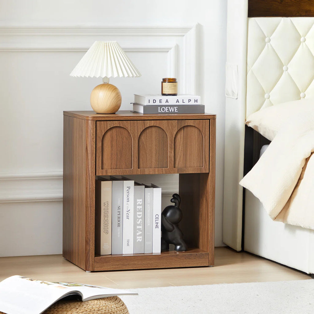 Arch Storage Bedside Cabinet