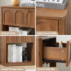 Arch Storage Bedside Cabinet