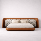 Terra Leather Bed set