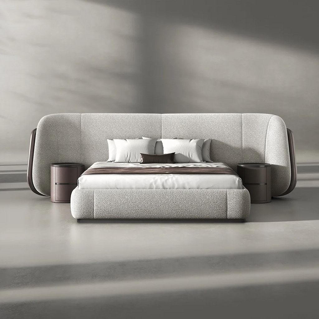 Luna Curved Bed Set