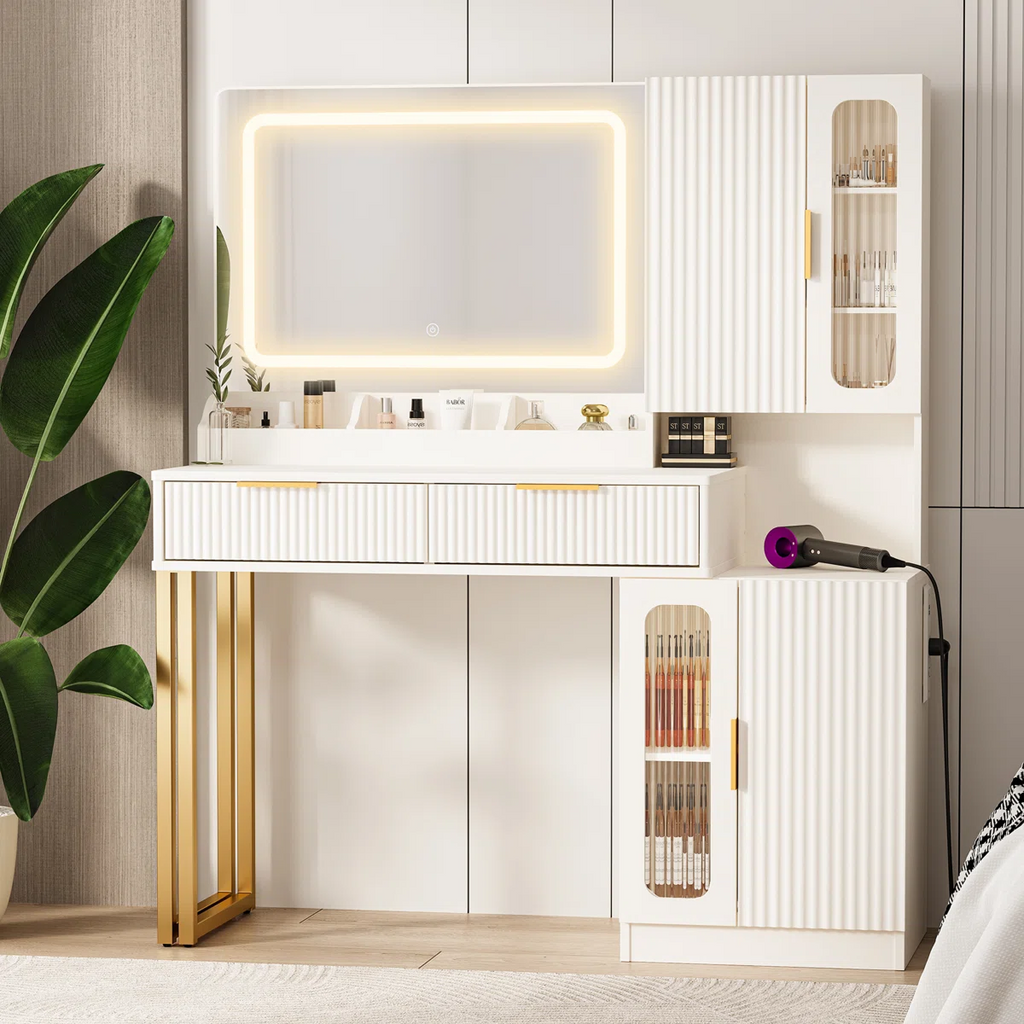 Nira Ivory Dressing Table
