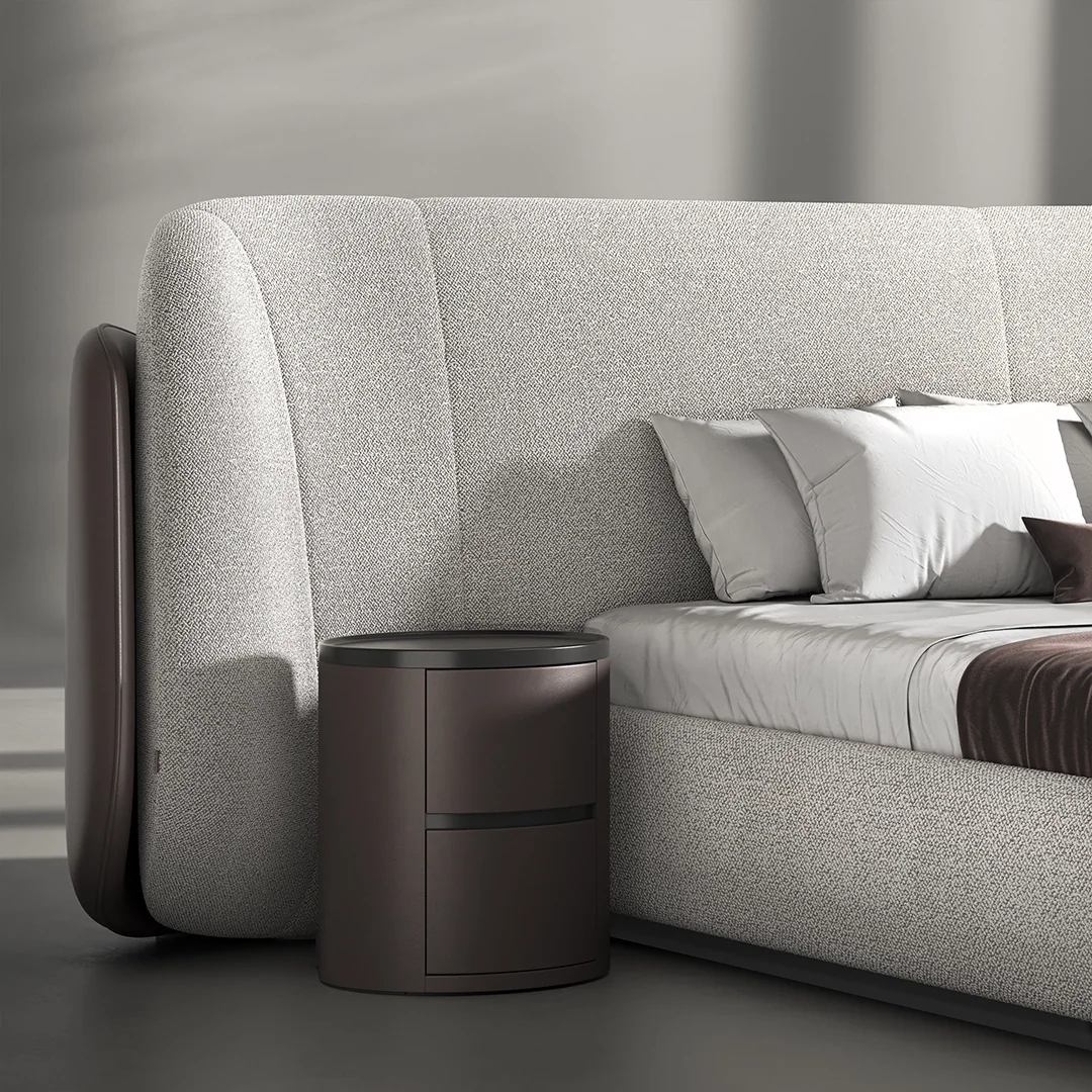 Luna Curved Bed Set