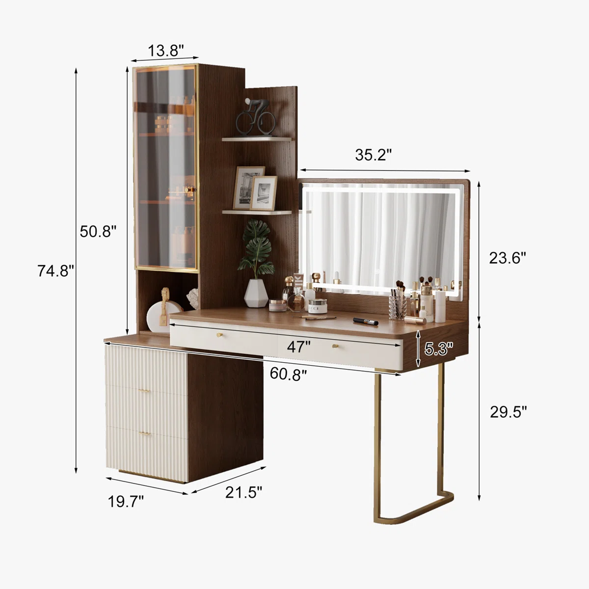 Nira Executive Dressing Table