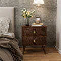 Honeycomb Accent Bedside Table
