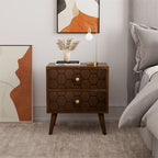 Honeycomb Accent Bedside Table