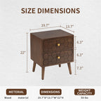 Honeycomb Accent Bedside Table