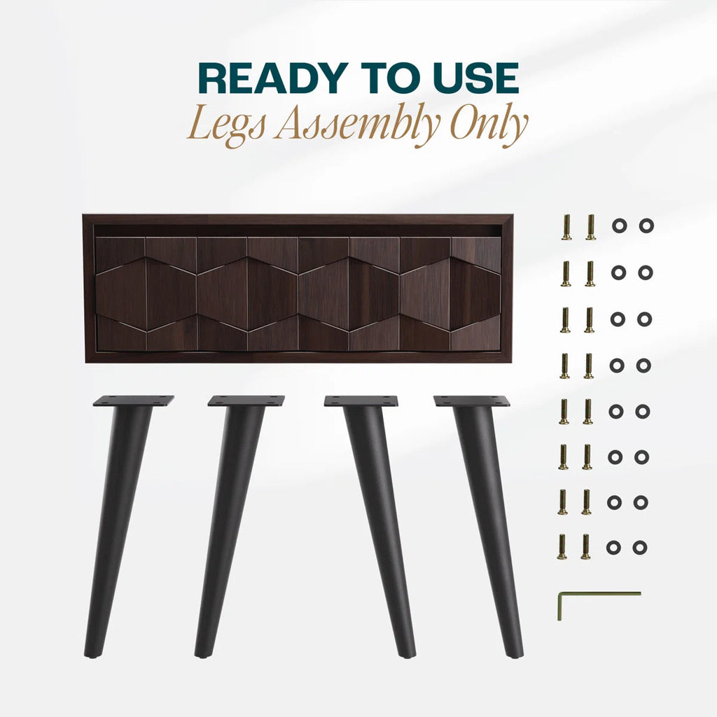 Geometric Cube Bedside Table