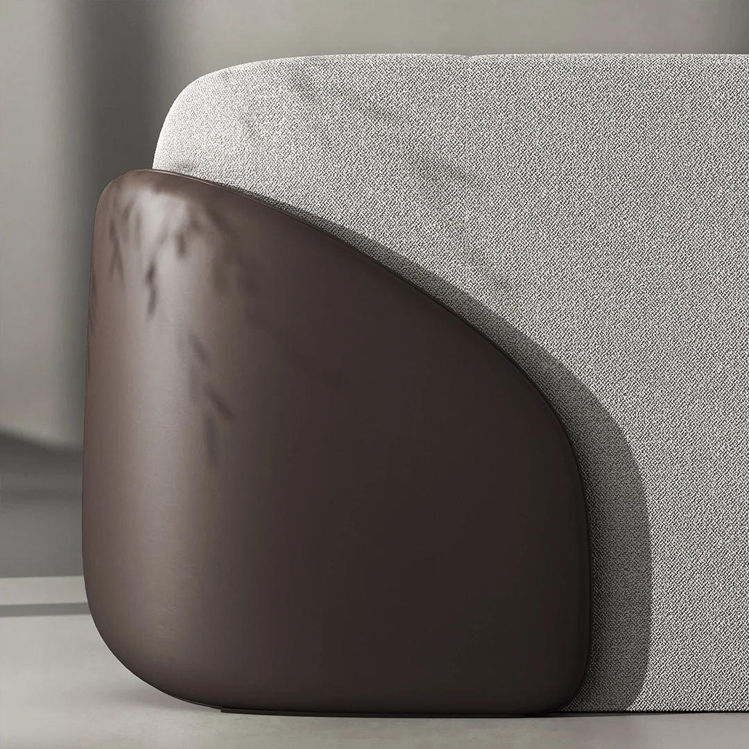 Luna Curved Bed Set
