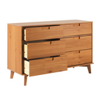 Nira Woven Oak Dresser