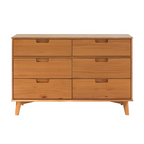 Nira Woven Oak Dresser