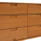 Nira Woven Oak Dresser