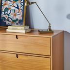 Nira Woven Oak Dresser