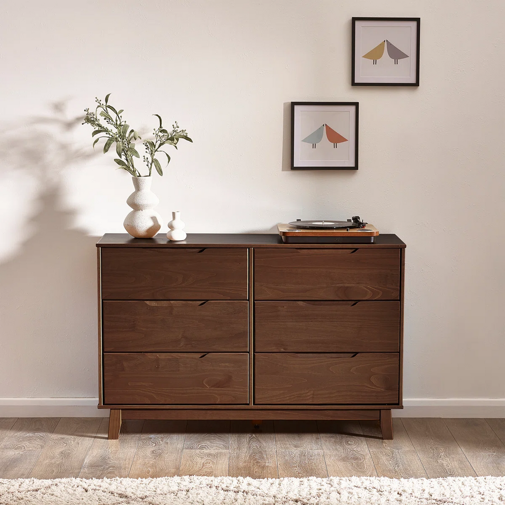 Nira Walnut Luxe Dresser