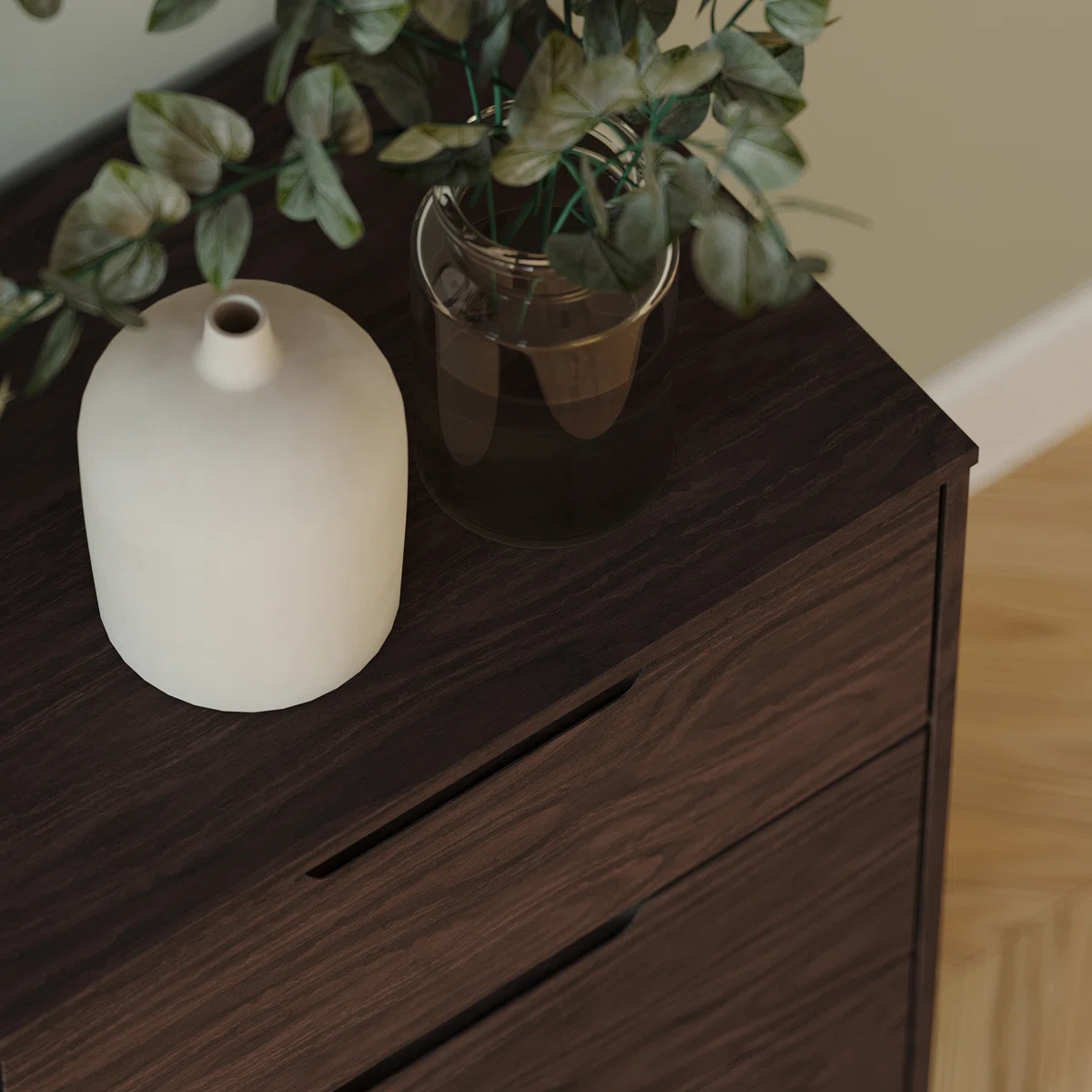 Nira Walnut Luxe Dresser