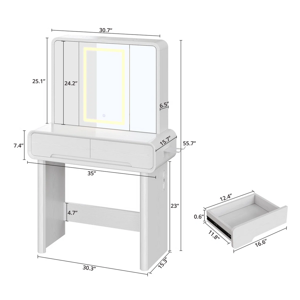 Nira Milano Dressing Table