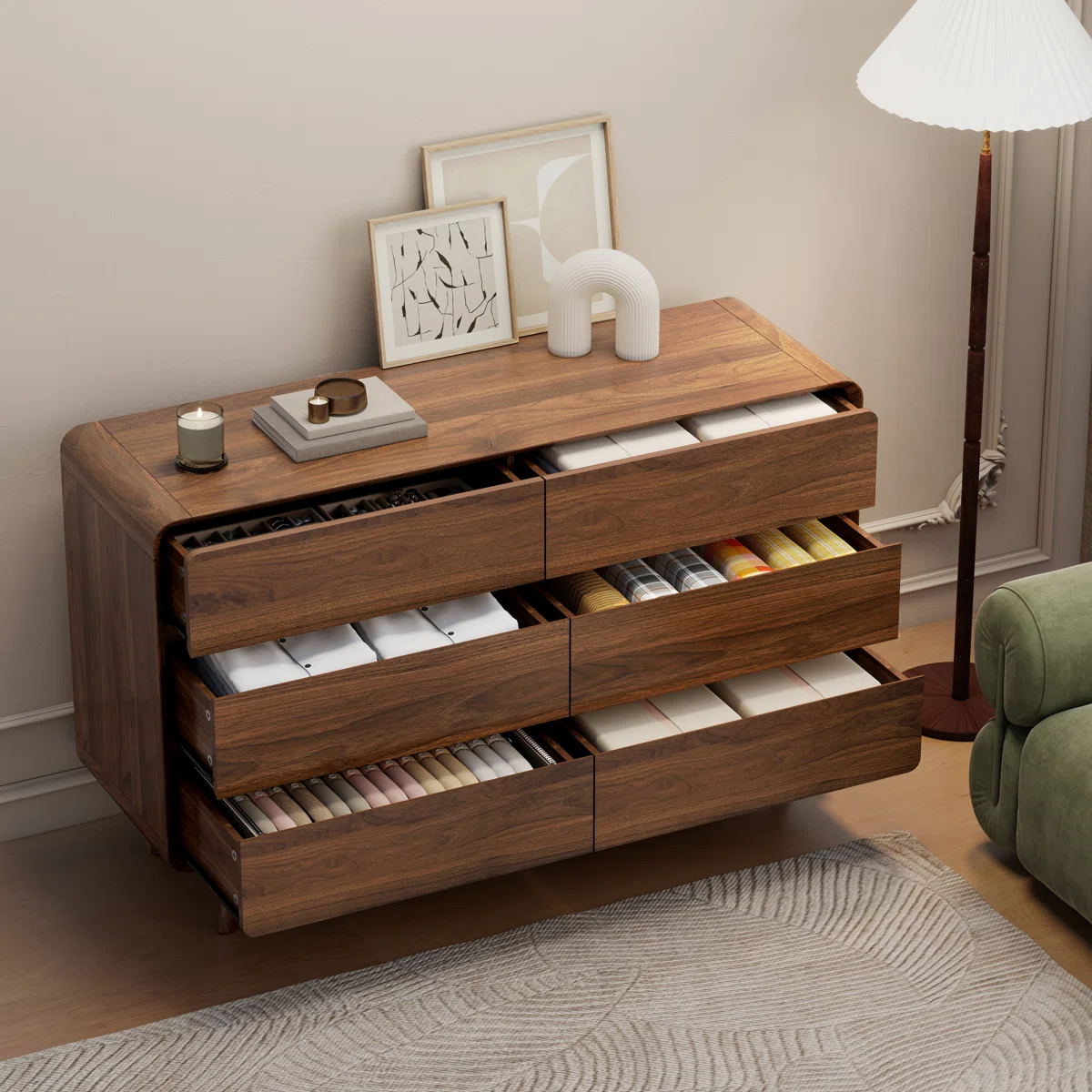 Nira Cane Front Dresser