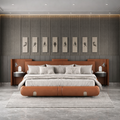 Executive Leather Bed Set