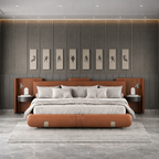 Executive Leather Bed Set
