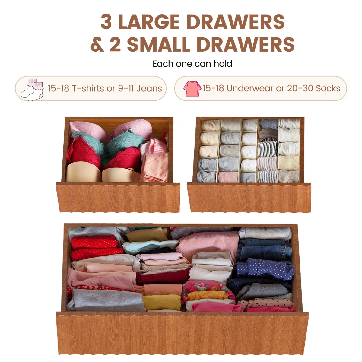 Nira Minimal Tallboy Dresser