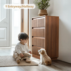 Nira Minimal Tallboy Dresser