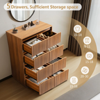 Nira Minimal Tallboy Dresser