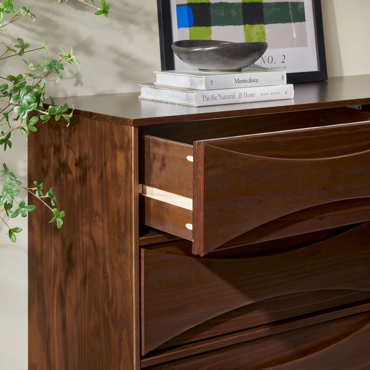 Nira Cloud White Dresser