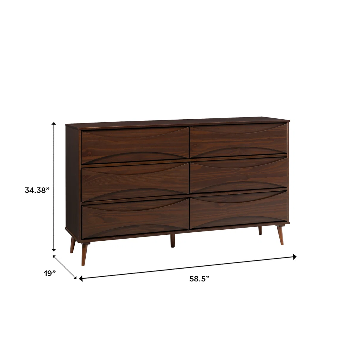 Nira Cloud White Dresser