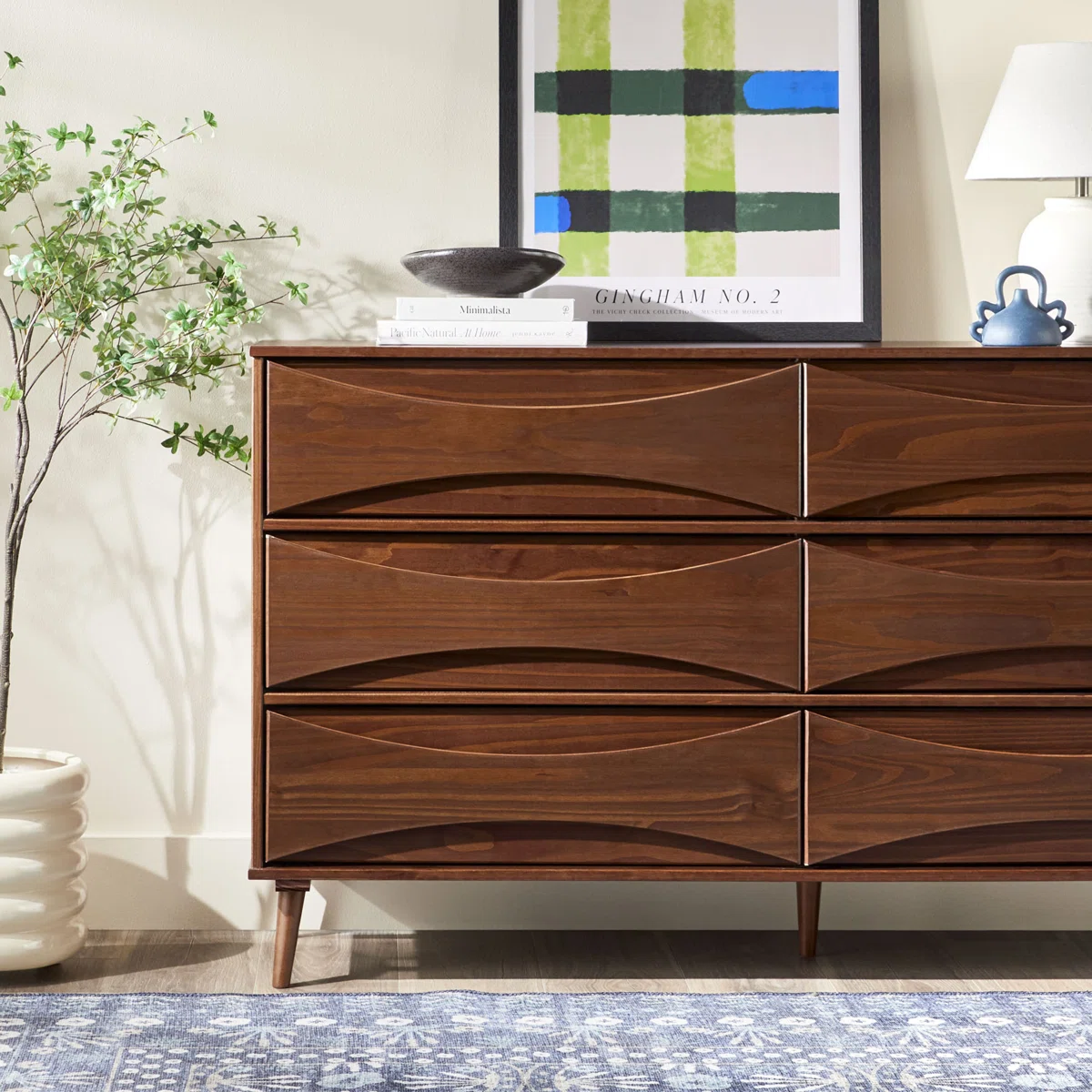 Nira Cloud White Dresser