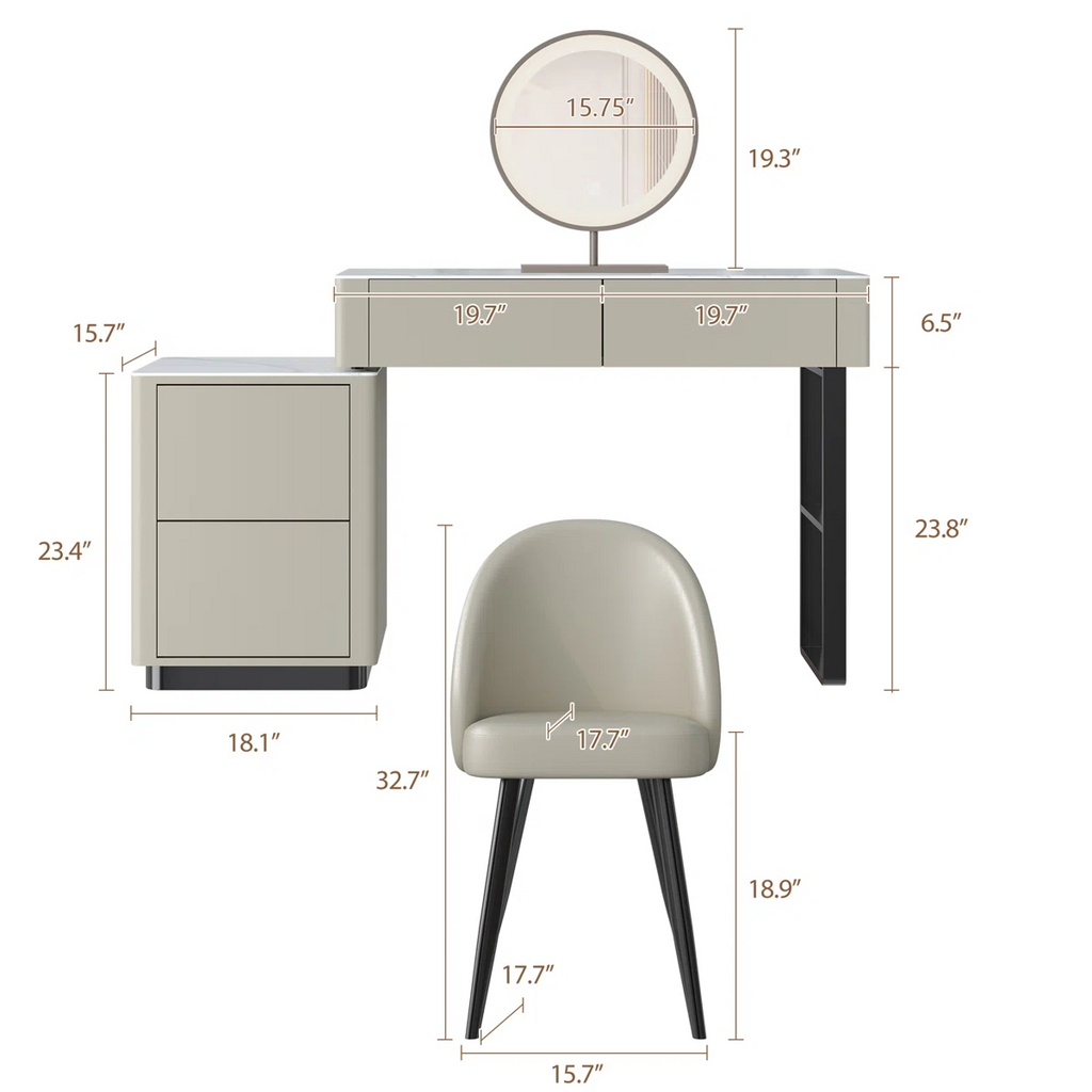 Nira Monarch Dressing Table