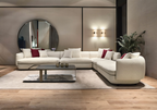 Cantori Gabrielle Luxury L shape Sectional Sofa