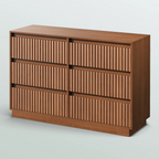 Nira Noir Matte Dresser