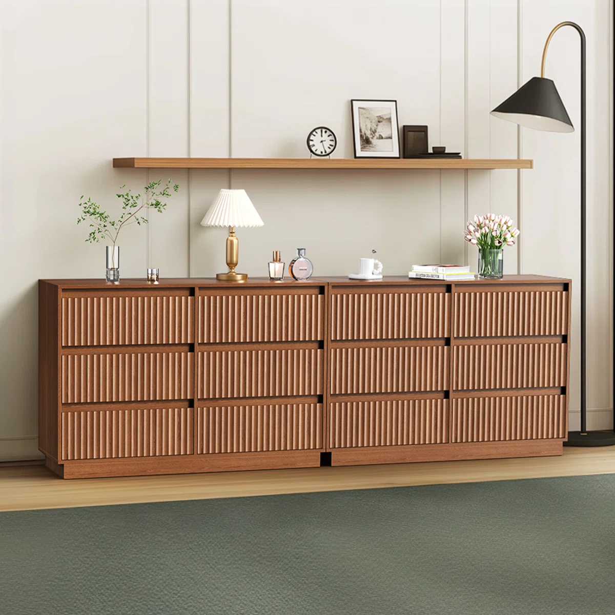 Nira Noir Matte Dresser