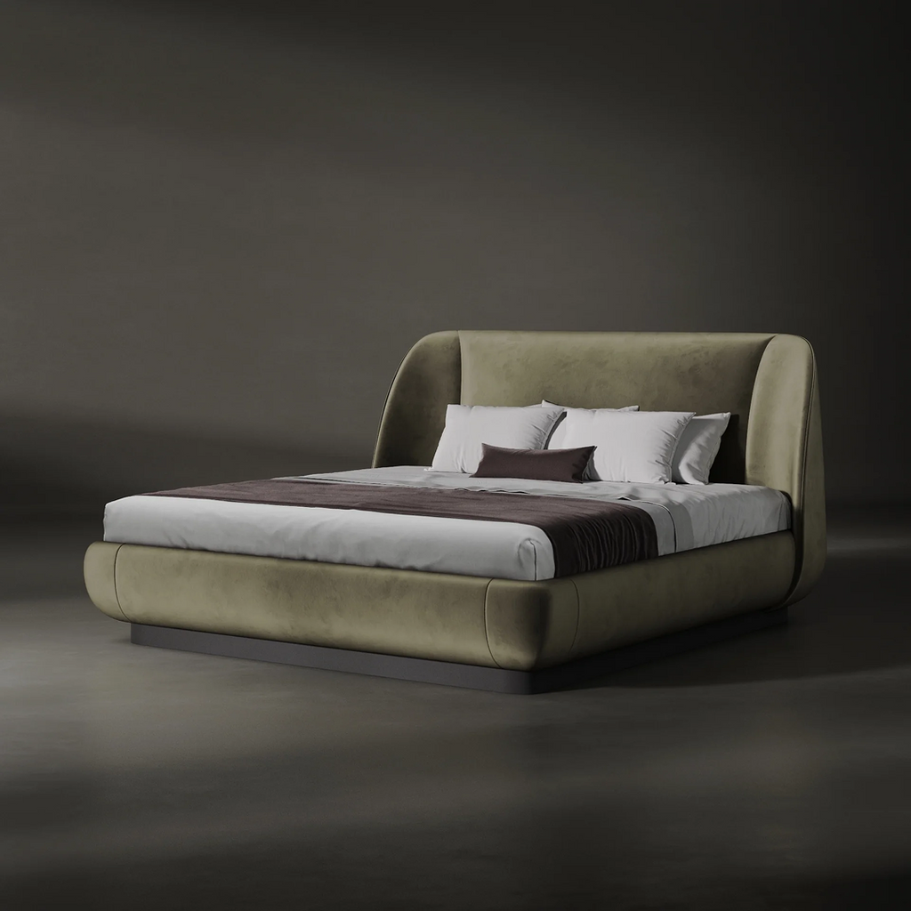 Halo Wingback Bed Set