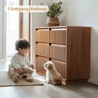 Nira Noir Matte Dresser